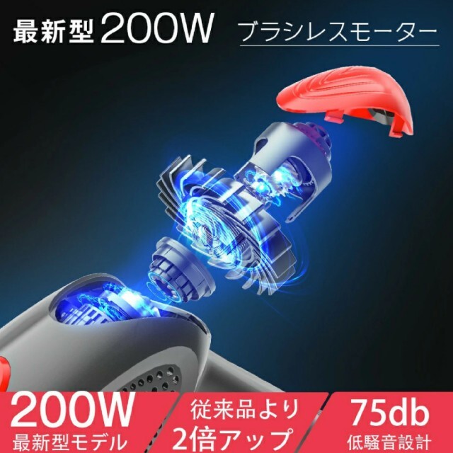 オンラインストア売れ済 掃除機 コードレス 21000pa 超強吸引力