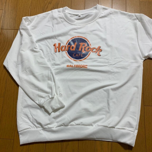 Hard Rock Cafe ロングTシャツ⭐️オーバーサイズ　ビッグシルエット レディースのトップス(Tシャツ(長袖/七分))の商品写真