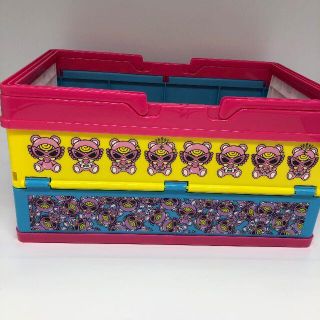 ヒステリックミニ(HYSTERIC MINI)のヒステリックミニ　ノベルティ　折りたたみBOX　ピンク(ケース/ボックス)