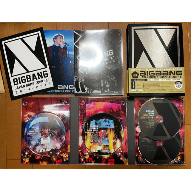 BIGBANG(ビッグバン)のBlu-ray☆BIGBANG JAPAN DOME 2014～2015 X エンタメ/ホビーのDVD/ブルーレイ(ミュージック)の商品写真