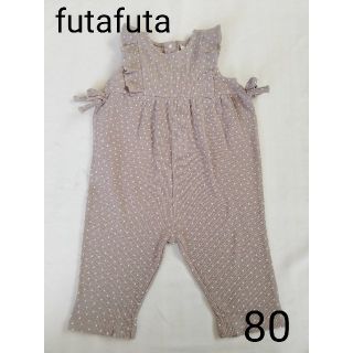 フタフタ(futafuta)のひーたん♡様専用ドットオールインワン、ロンパースセット(ロンパース)