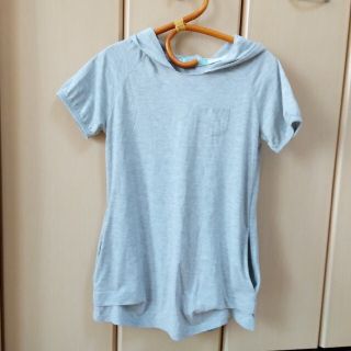 ナチュラルクチュール(natural couture)のナチュラルクチュール半袖パーカーTシャツ(カットソー(半袖/袖なし))