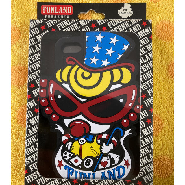 HYSTERIC MINI(ヒステリックミニ)のヒステリックミニシリコンケースiPhone5.5S スマホ/家電/カメラのスマホアクセサリー(iPhoneケース)の商品写真