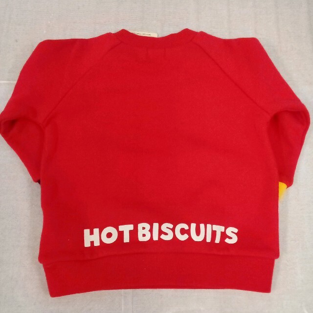 HOT BISCUITS(ホットビスケッツ)の新品 ホットビスケッツ 80cm トレーナー 02MN0209495  キッズ/ベビー/マタニティのベビー服(~85cm)(トレーナー)の商品写真