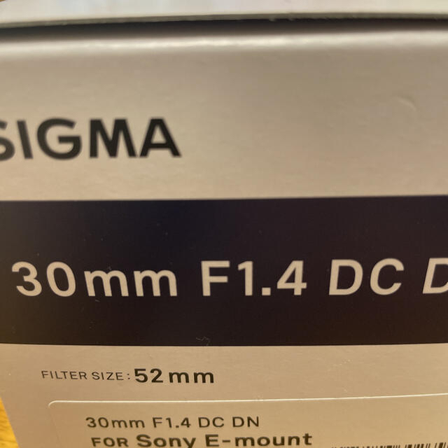 新品未開封　SIGMA 30F1.4 DC DN  ソニーEマウント
