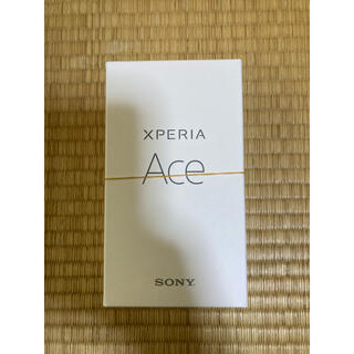 エクスペリア(Xperia)のXperia Ace ホワイト　64 GB SIMフリー(スマートフォン本体)