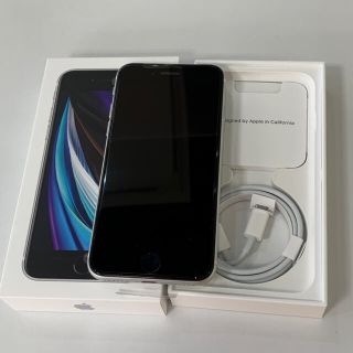 アイフォーン(iPhone)の未使用 applecare込 iPhoneSE2 64GB  MHGQ3J/A (スマートフォン本体)