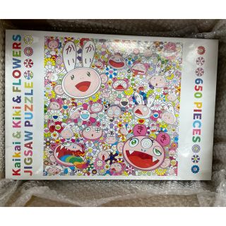 【新品未使用】1個　Kaikai & Kiki & FLOWERS パズル(版画)