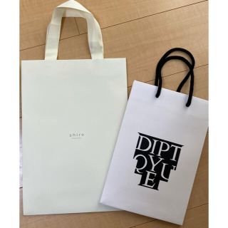 ディプティック(diptyque)のディップテイック shiro ショップ袋(ショップ袋)