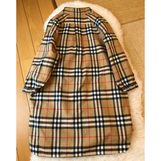 約4万美品本物バーバリーBurberry上質コットンチェック柄シャツ