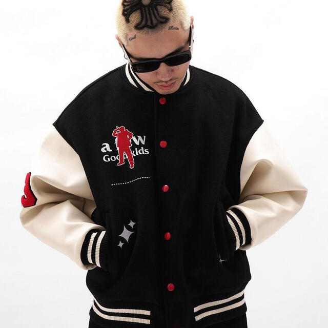 DONCARE / A FEW GOOD KIDS スタジャンの通販 by 。|ラクマ