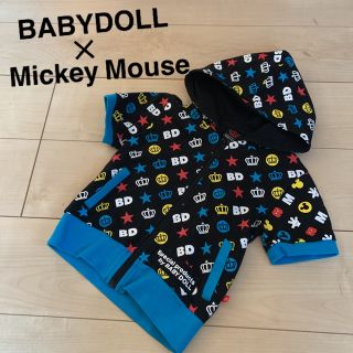 ベビードール(BABYDOLL)のBABYDOLLジッパー付き半袖(ジャケット/上着)