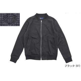 フレッドペリー(FRED PERRY)の美品⭐︎フレッドペリー　ボンバージャケット　ブラック(ブルゾン)