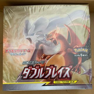 ポケモン(ポケモン)のダブルブレイズ 新品未開封 シュリンク付き 1BOX ポケモンカード(Box/デッキ/パック)