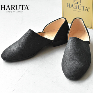 ハルタ(HARUTA)の新品未使用✨HARUTAスポックシューズ👞フローラルデザイン(ドレス/ビジネス)