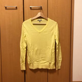 ユニクロ(UNIQLO)のUNIQLO コットンカシミヤ　Vネックニット　ユニクロ　XL(ニット/セーター)