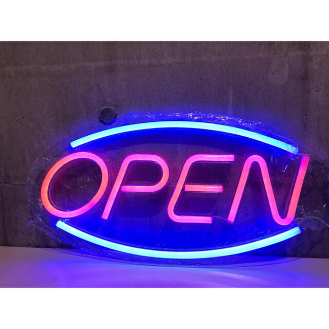 OPEN ネオンライト看板 インテリア 店舗にも☆ 新品未使用