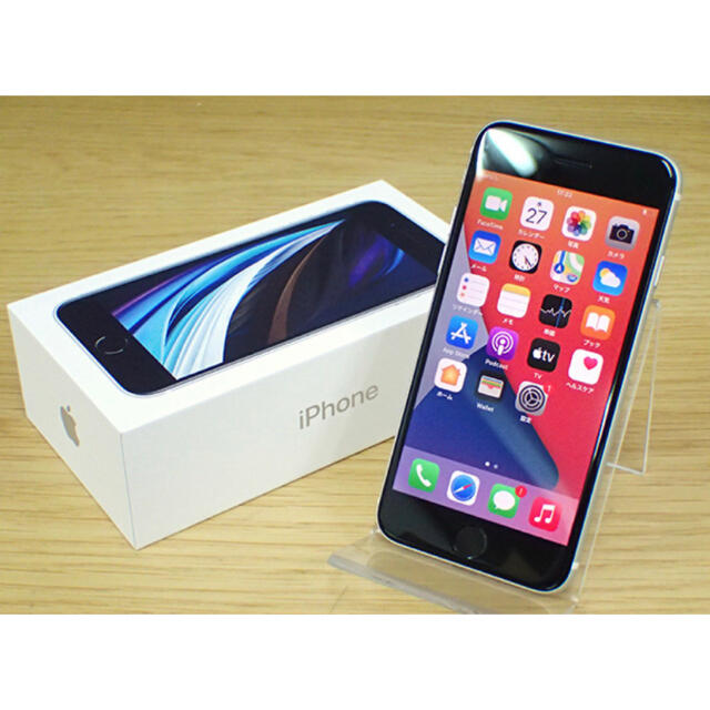 iPhone - 新品未使用 iPhone SE2 64GBホワイト simロック解除済み 判定 の通販 by さいとうちん's shop