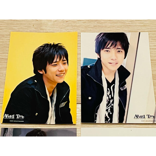 19嵐 二宮和也 公式写真 2007年Timeコン 4枚