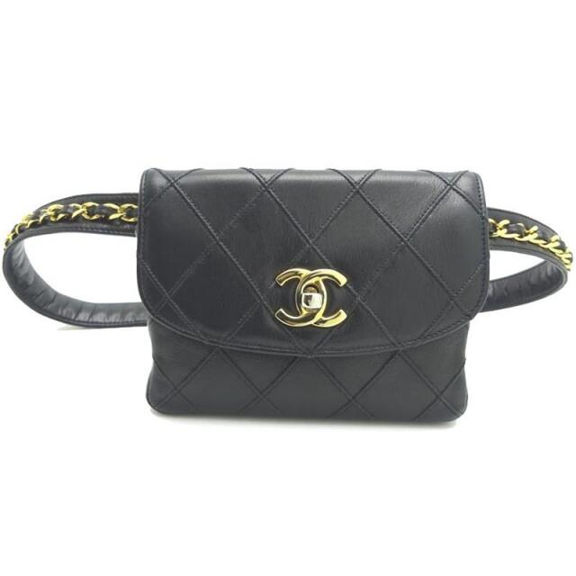 本物品質の CHANEL - シャネル ウエストバッグ ボディバッグ/ウエスト