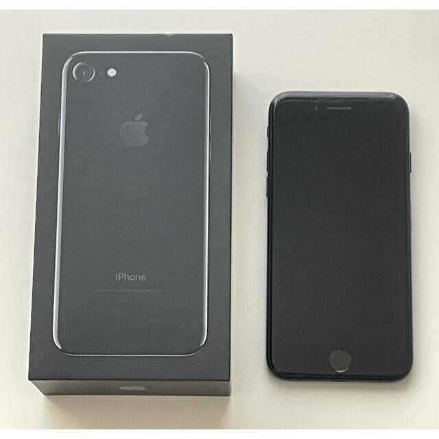 ☆iPhone7 Jet Black 128GB☆ - スマートフォン本体