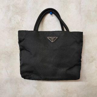 プラダ(PRADA)のプラダ　PRADA　トートバッグ　ブラック　カード付き　本物(トートバッグ)