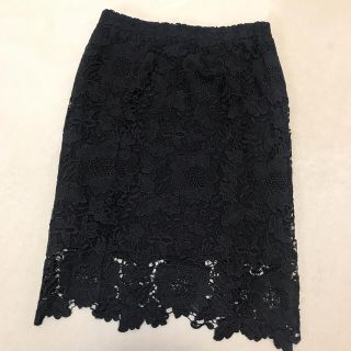 セシルマクビー(CECIL McBEE)の※ソラ様専用※【新品】セシルマクビー 花柄レーススカート(ひざ丈スカート)