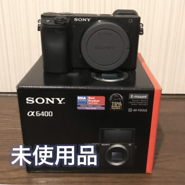 カメラSony 名機 a6400  未使用 ミラーレス 一眼 volg