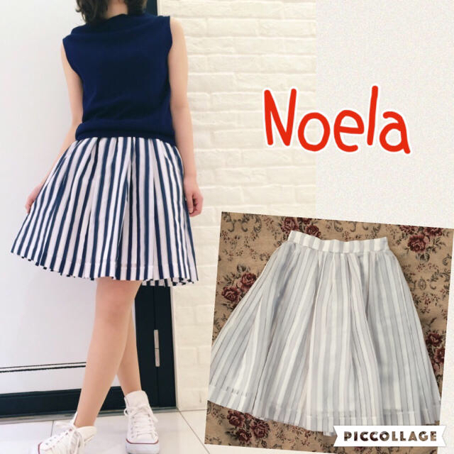 人気ショップ 日本未発売 Noela ストライプボリュームスカート