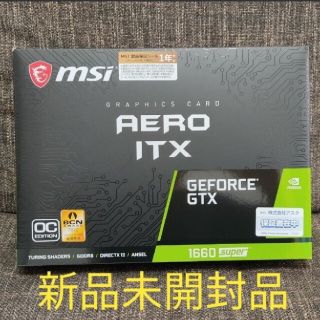 MSI GEFORCE GTX 1660 SUPER AERO ITX OC(PCパーツ)