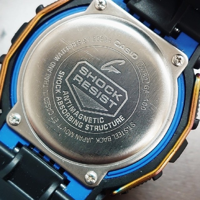 G-SHOCK(ジーショック)のカシオ ジーショック CASIO G-SHOCK GA-100 美品 メンズの時計(腕時計(アナログ))の商品写真