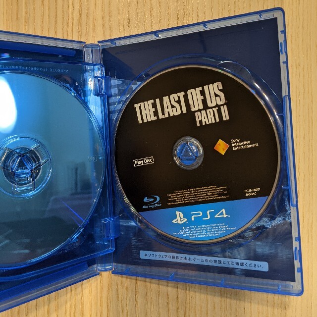 PlayStation4(プレイステーション4)の【美品】The Last of Us Part II エンタメ/ホビーのゲームソフト/ゲーム機本体(家庭用ゲームソフト)の商品写真