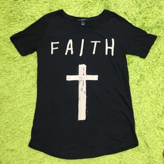 フォーエバートゥエンティーワン(FOREVER 21)のforever21 丈長Tシャツ✝️(Tシャツ(半袖/袖なし))