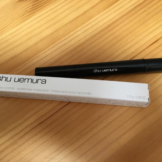 shu uemura(シュウウエムラ)のシュウウエムラ　ブローコームチョークベージュ コスメ/美容のベースメイク/化粧品(眉マスカラ)の商品写真