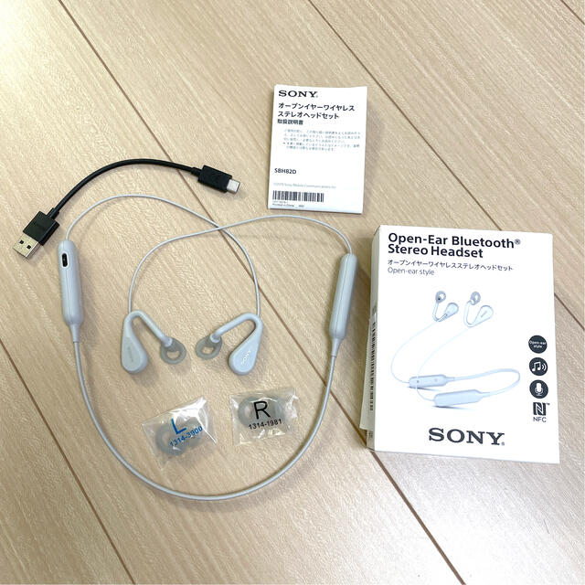 SONY Bluetooth ワイヤレスヘッドセット SBH82D グレー 1