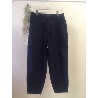 ユナイテッドアローズ(UNITED ARROWS)のSteven Alan テーパードパンツ　TAPERED PANTS ネイビー(チノパン)