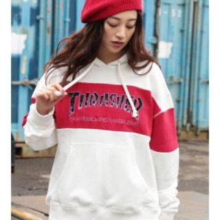 スラッシャー(THRASHER)のTHRASHER × jouetie パーカー(パーカー)