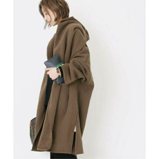 ドゥーズィエムクラス(DEUXIEME CLASSE)のうめ様専用☆新品タグ付き◇AMERICANA◇HOODIE GOWN◇ブラウン(ガウンコート)