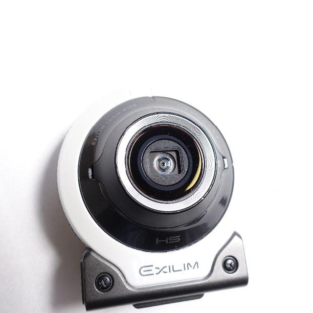 ■CASIO　コンパクトデジタルカメラ　EXILIM　白 1