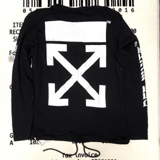 オフホワイト(OFF-WHITE)の［中古］off-white Long Sleeve Tee(Tシャツ/カットソー(七分/長袖))