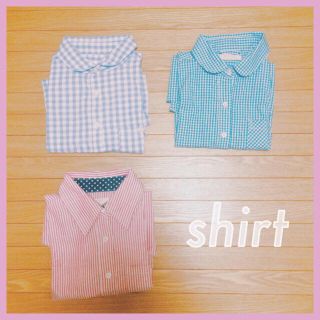 ウィゴー(WEGO)のまな様 🍎 アップルレッド shirt(シャツ/ブラウス(半袖/袖なし))