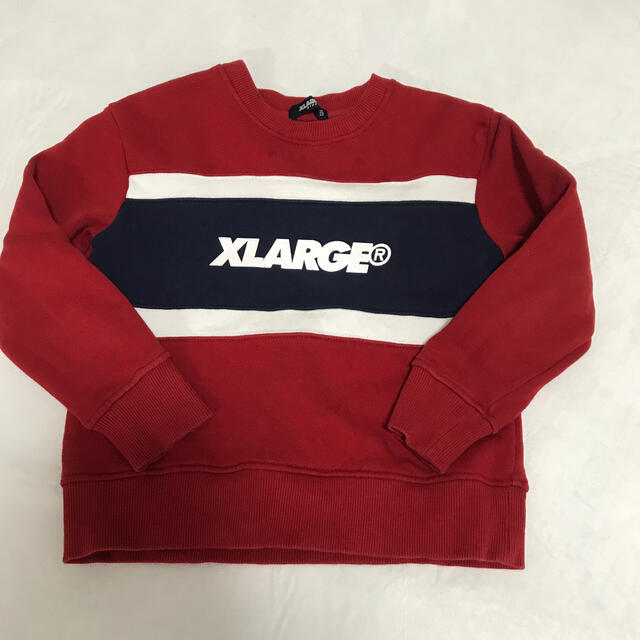 XLARGE(エクストララージ)のゆっきー様専用　XLARGE スウェット　120㎝ キッズ/ベビー/マタニティのキッズ服男の子用(90cm~)(Tシャツ/カットソー)の商品写真