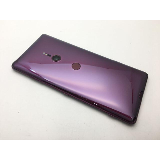 SIMフリー美品au Xperia XZ3 SOV39 レッド 82