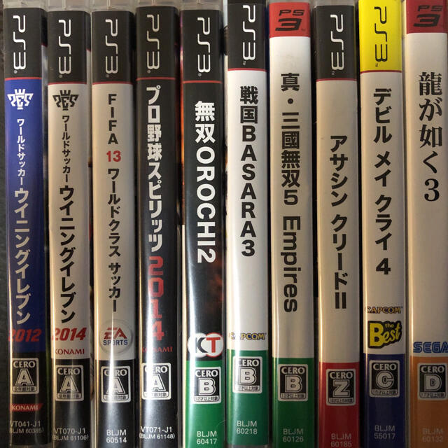 PlayStation3 - PS3ソフト 10本まとめ売りの通販 by 無言OK⭐︎断捨離中('ω')｜プレイステーション3ならラクマ