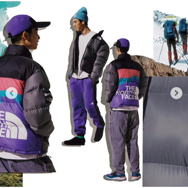 INVINCIBLE × THE NORTH FACE ヌプシジャケット S