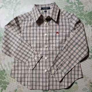 バーバリー(BURBERRY)のばあば様専用　バーバリー　BURBERRY　長袖シャツ　120㎝(ブラウス)