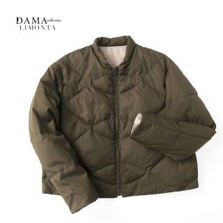 DAMA collection×LIMONTA 　ダウン ボンバージャケット(ダウンジャケット)