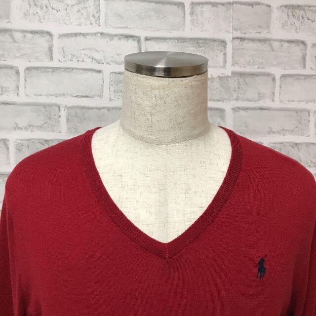 POLO RALPH LAUREN(ポロラルフローレン)のポロバイラルフローレン シルク＆カシミヤ Vネックニットセーター メンズのトップス(ニット/セーター)の商品写真