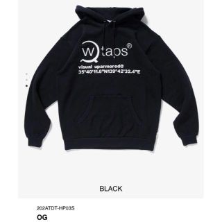 ダブルタップス(W)taps)のBLACK XXL 20AW WTAPS OG(パーカー)