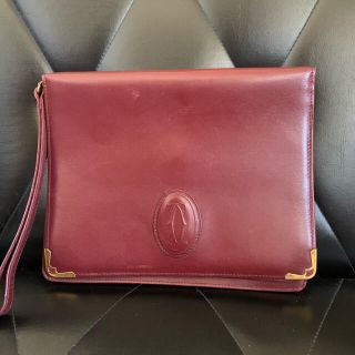 カルティエ(Cartier)マストライン|クラッチバッグ|セカンドバッグ